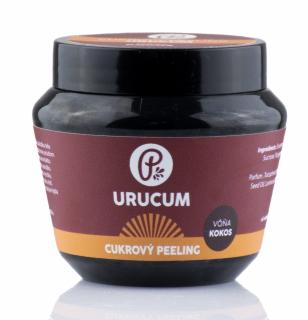 URUCUM - cukrový telový peeling 150ml Vôňa: Kokos