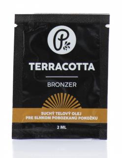 (Vzorka) TERRACOTTA -  suchý telový olej, bronzer 2ml