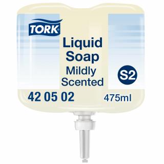 420502 - S2 - Tork Mini jemné tekuté mydlo - 475 ml, 475 dávok