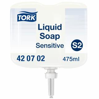 420702 - S2 - Tork mini extra jemné tekuté mydlo - 475 ml, 475 dávok