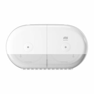 682000 - T9 - Tork SmartOne® Twin Mini zásobník na toaletný papier - plast biely