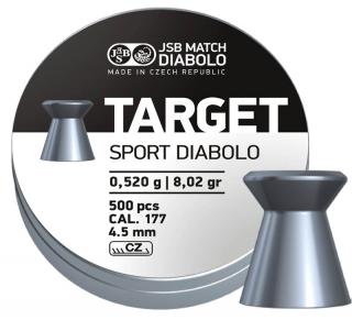 Diabolo JSB Target Sport cal. 4,50mm (Tento produkt Vám bude dodaný len v prípade, že ste dosiahli 18 rokov.)