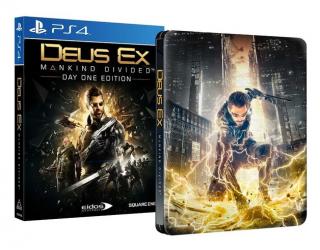 Squarccnix Deus Ex Mankind Divided (Steelbook Edition) Stav hry: Použitá