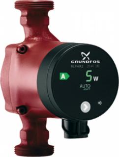 GRUNDFOS ALPHA2 25-60 130 obehové čerpadlo 1x230V závitové (LED displej, tlak 10 barov, od +2°C až +110°C, nízka spotreba min. 5W)