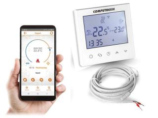 Wi-Fi termostat pre radiátorové a podlahové vykurovacie systémy | COMPUTHERM E280 (Wi-Fi termostat pre radiátorové a podlahové vykurovacie systémy | COMPUTHERM E280)