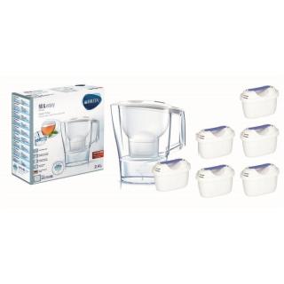 Brita Aluna Cool calendar biela + 6 ks Filter Logic (za Maxtra)