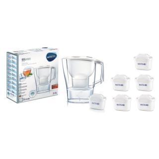 Brita Aluna Cool calendar biela + 6 ks filtra Maxtra Plus