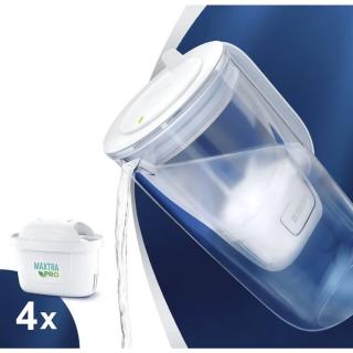 Brita Model One skleněná filtrační konvice 2,6 l vč. 4 ks filtru Maxtra Pro Pure Performance