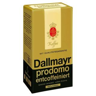 Dallmayr prodomo bez kofeínu zrnková káva 500 g