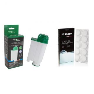 Filter Logic CFL-902B (za Brita Intenza +) + Saeco čistiace tablety do sparovacej jednotky CA6704 / 99