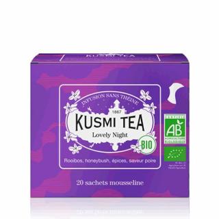 Kusmi Tea Lovely Night, 20 mušelínových sáčkov (40 g)