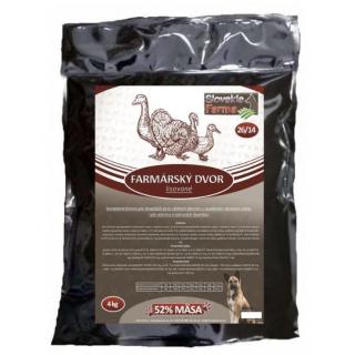 Slovakia Farma Farmárský dvor 26/14 lisované hypoalergénne granule pre psy 4 kg