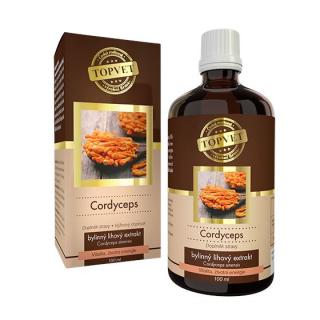 TOPVET Cordyceps tinkúra - kvapky 100 ml