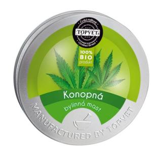 Topvet Konopná bylinná mast 50 ml