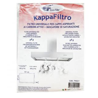Univerzálny uhlíkový a látkový filter do digestora proti zápachu a mastnotám typu Jolly DF2 470 x 570 mm