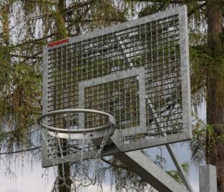 Basketbalová doska oceľová mriežkovaná, pozinkovaná, rozmer 90x120 cm