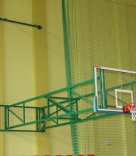 Basketbalová konštrukcia skladaná na bok steny 100-220 cm