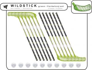 Set MPS Wildstick (12 hokejok + 10 loptičiek)