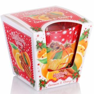 Bartek Candles Christmas Time Cinnamon &amp; Apple 115 g