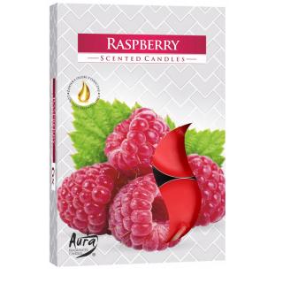 Bispol Čajové sviečky RASPBERRY 6 ks