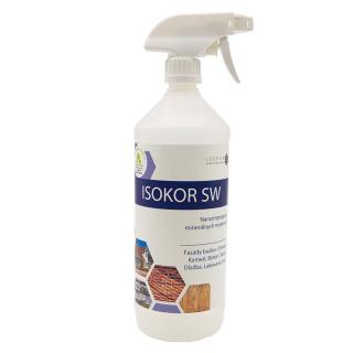 Isokor SW – Impregnácia dreva s lazúrou, omietky, fasády, kameňa, betónu 1000ml