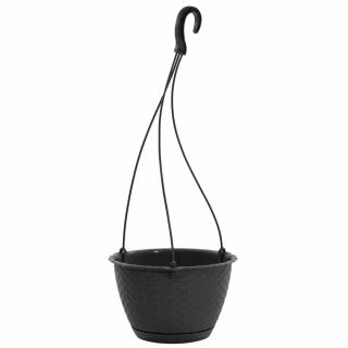 Nohel Garden kvetináč závěsný Ratolla Round W plastový 24x16cm