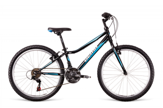 Bicykel Dema ISEO 24 black-blue-turquoise