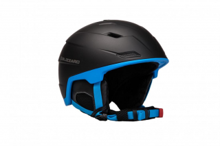 BLIZZARD DOUBLE ski helmet, black matt/blue