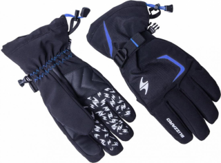 Blizzard Reflex ski gloves black/blue