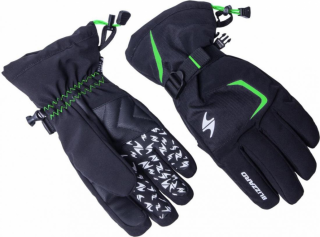 Blizzard Reflex ski gloves black/green