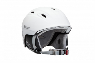 BLIZZARD VIVA DEMON ski helmet, white matt/silver squares