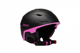 BLIZZARD VIVA DOUBLE ski helmet, black matt/magenta