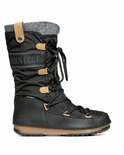 Moon Boot Monaco Felt Black 18/19