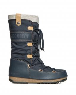 Moon Boot Monaco Felt Denim Blue 18/19