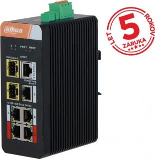 Dahua IS4207-4GT-120 4portový PoE switch