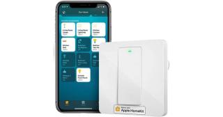 Meross MSS510HK-EU - Smart Wi-Fi Wall Switch 1 Gang 1 way Neutral Wire -  Inteligentný nástenný vypínač Wi-Fi