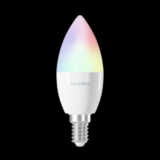 TechToy - TSL-LIG-E14 - TechToy Smart Bulb RGB 4,5W E14 - Inteligentná žiarovka RGB 4,5W E14