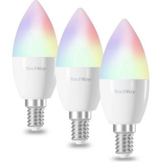 TechToy - TSL-LIG-E14ZB-3PC - Inteligentná žiarovka RGB 6W E14 ZigBee 3ks