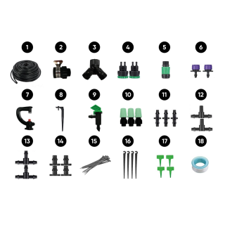 Tesla - TSL-IRR-ACC1 - Irrigation Accessories Set - Súprava zavlažovacieho príslušenstva