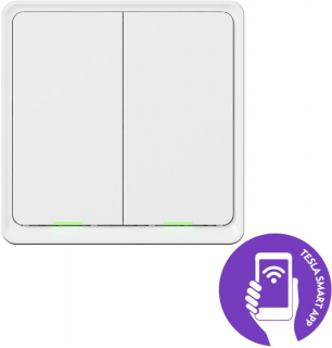 Tesla - TSL-SWI-WIFI2 - Smart Switch Dual - Inteligentný prepínač Dual
