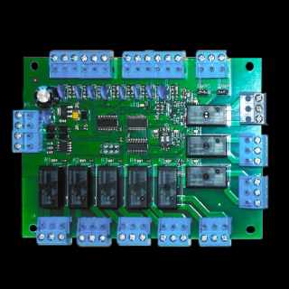 U-Prox - RM - výkonný modul relé riadiacej jednotky výťahu U-Prox IC E