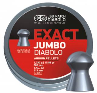 Diabolo JSB Exact Jumbo 500ks kal.5,51mm