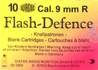 FLASH DEFENCE NÁBOJE 9MM REVOLVER 10KS