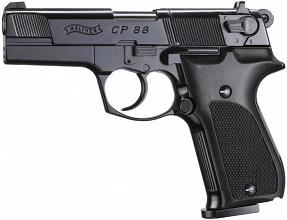 Pištoľ CO2 Walther CP88 čierna, kal. 4,5mm diabolo