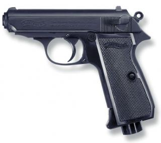 Pištoľ CO2 Walther PPK/S, kal. 4,5mm BB