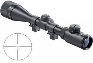 Puškohľad Walther 3-9x40, osvetlený, montáž (11mm)