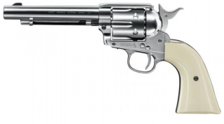 Revolver CO2 Colt SAA .45 nickel/pearl, kal. 4,5mm BB