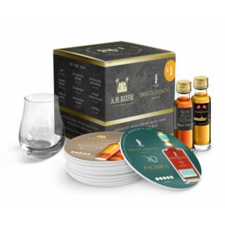 A.H. Riise Tasting Kit no.1 Albert Black set 9x 0,02l + sklenice ZDARMA