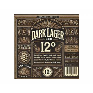 Dark Lager 12° suroviny na 25l