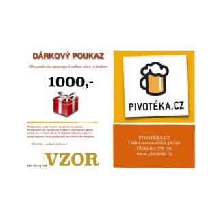 Dárkový poukaz 1000,-